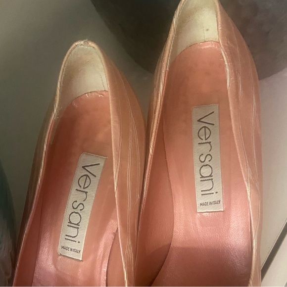 Vintage Versani iridescent made in Italy pumps size 9 - Picture 4 of 7